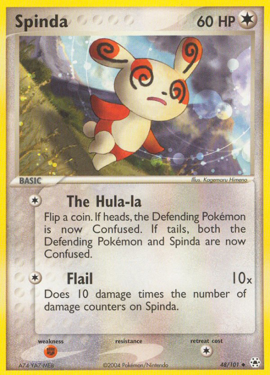 Spinda 48/101 EX Hidden Legends