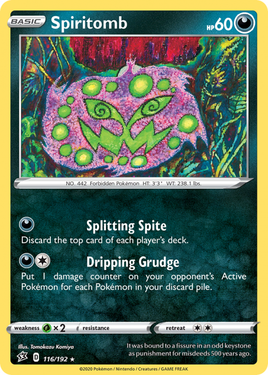 Spiritomb 116/192 Sword & Shield Rebel Clash