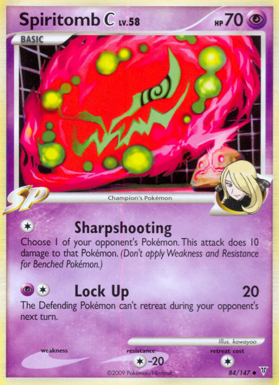 Spiritomb C 84/147 Platinum Supreme Victors
