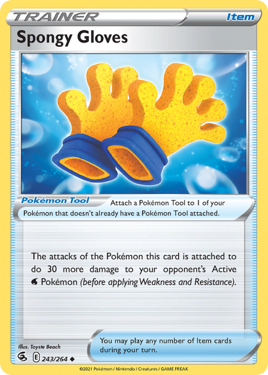 Spongy Gloves 243/264 Sword & Shield Fusion Strike