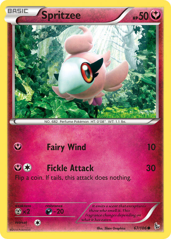 Spritzee 67/106 XY Flashfire