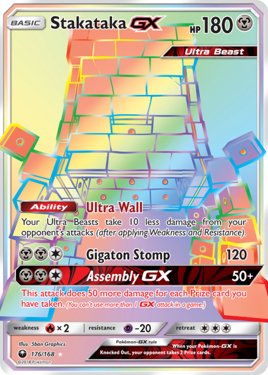 Stakataka-GX 176/168 Sun & Moon Celestial Storm