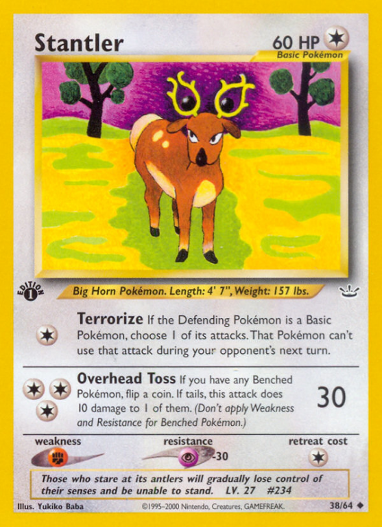 Stantler 38/66 Neo Neo Revelation