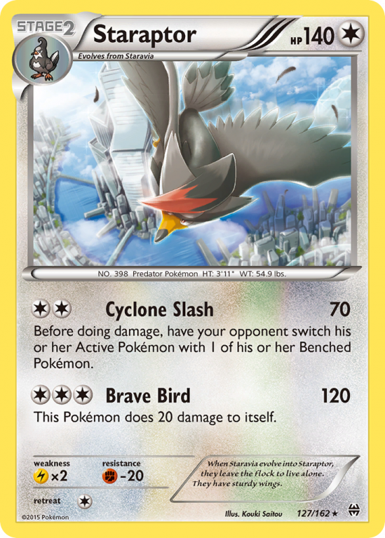 Staraptor 127/162 XY BREAKthrough