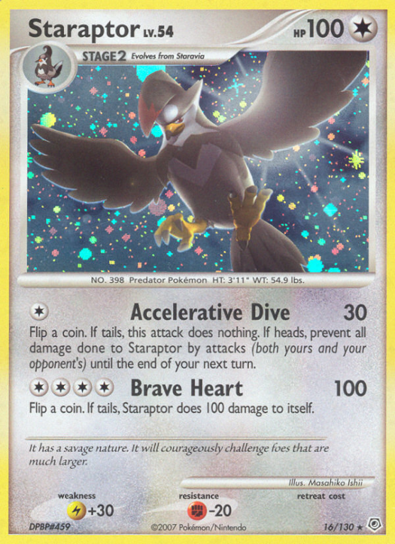 Staraptor 16/130 Diamond & Pearl Diamond & Pearl
