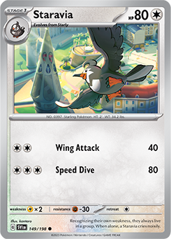 Staravia 149/198 Scarlet & Violet Scarlet & Violet