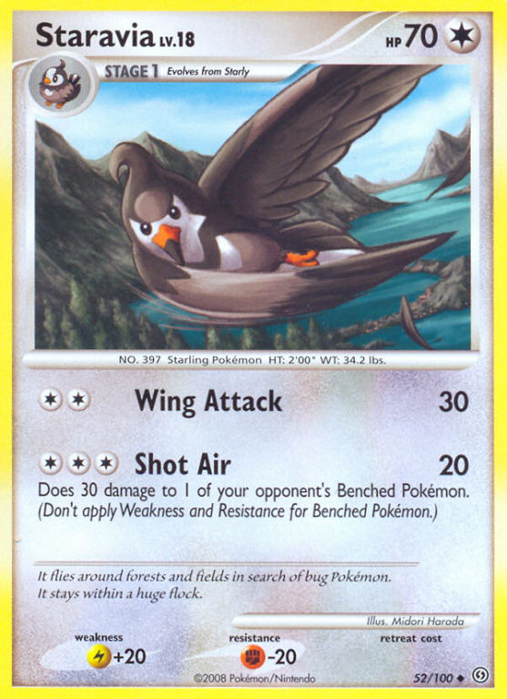 Staravia 52/100 Diamond & Pearl Stormfront