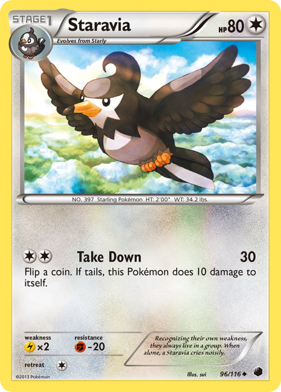 Staravia 96/116 Black & White Plasma Freeze