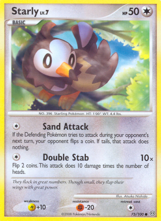 Starly 75/100 Diamond & Pearl Stormfront