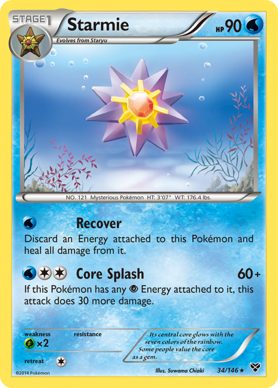 Starmie 34/146 XY XY