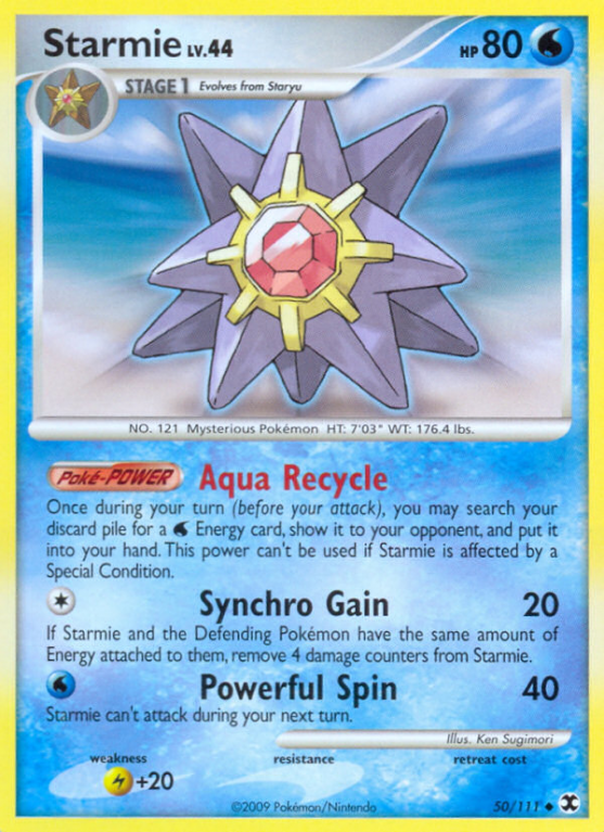 Starmie 50/111 Platinum Rising Rivals
