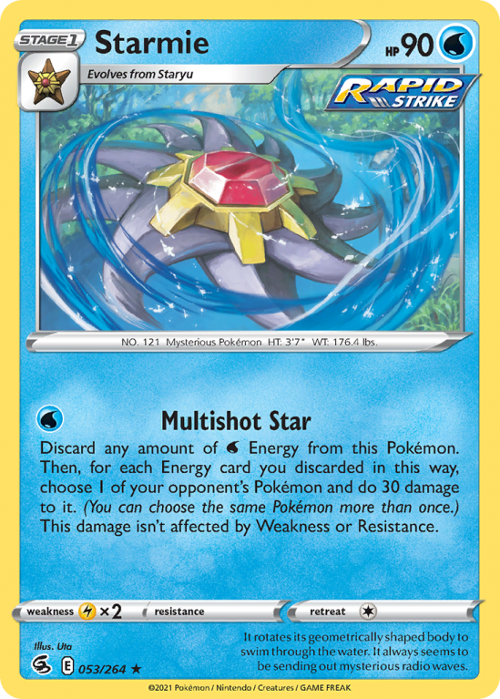 Starmie 53/264 Sword & Shield Fusion Strike