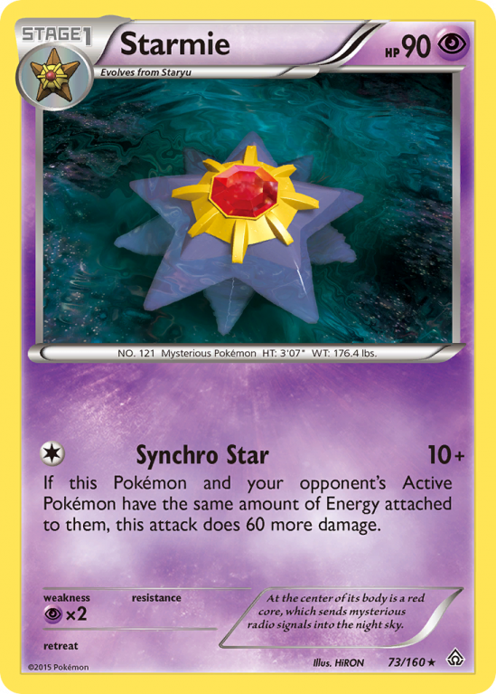 Starmie 73/160 XY Primal Clash