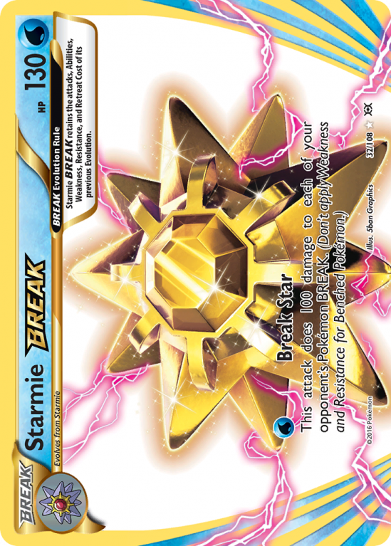 Starmie BREAK 32/108 XY Evolutions