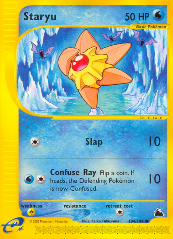 Staryu 104/182 E-Card Skyridge