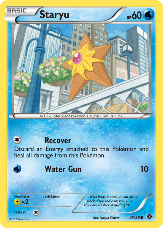Staryu 23/99 Black & White Next Destinies
