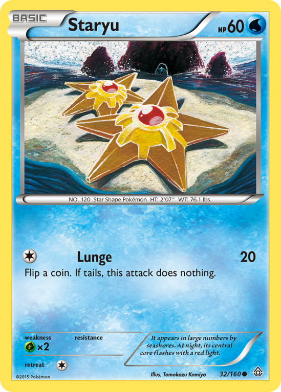 Staryu 32/160 XY Primal Clash