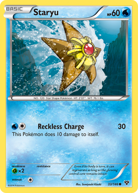 Staryu 33/146 XY XY
