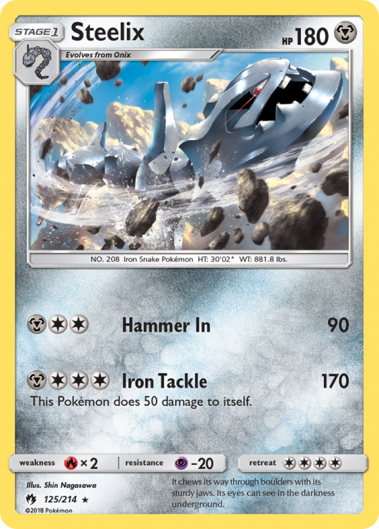 Steelix 125/214 Sun & Moon Lost Thunder