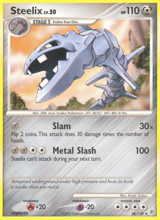 Steelix 38/130 Diamond & Pearl Diamond & Pearl