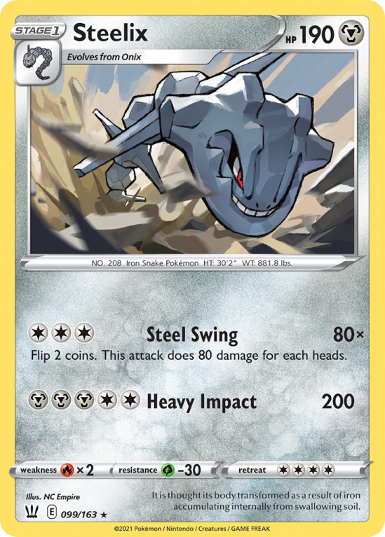 Steelix 99/163 Sword & Shield Battle Styles