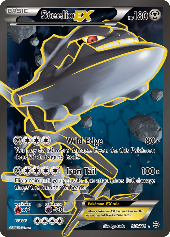 Steelix-EX 108/114 XY Steam Siege