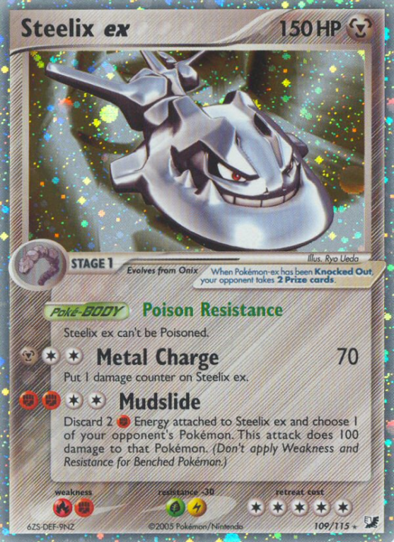 Steelix ex 109/115 EX Unseen Forces