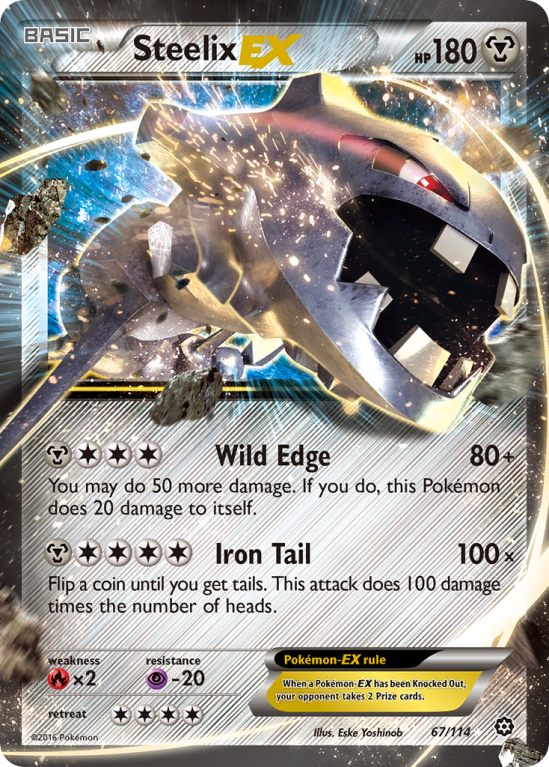 Steelix-EX 67/114 XY Steam Siege
