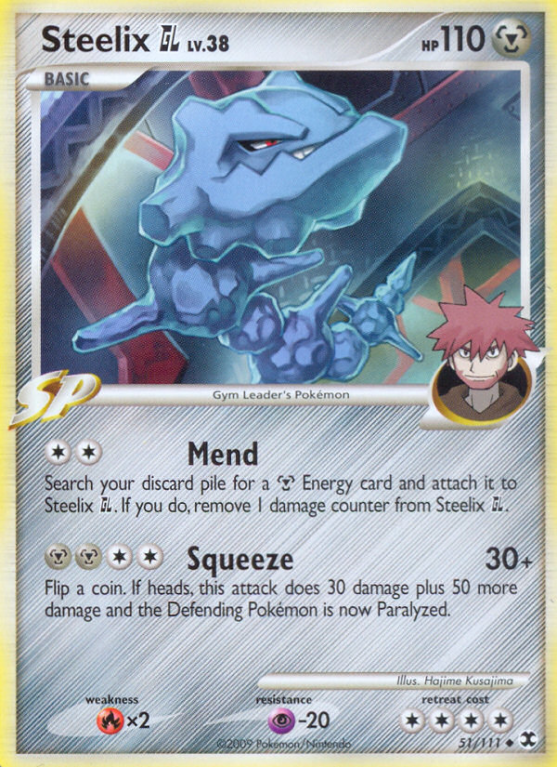 Steelix GL 51/111 Platinum Rising Rivals