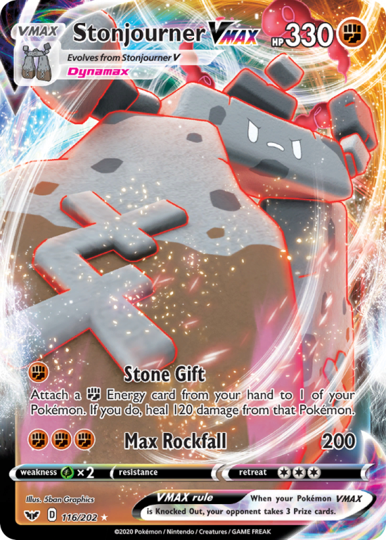 Stonjourner VMAX 116/202 Sword & Shield Sword & Shield