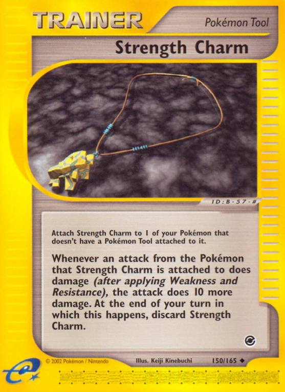 Strength Charm 150/165 E-Card Expedition Base Set