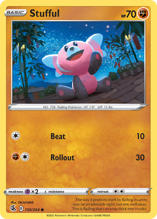 Stufful 150/264 Sword & Shield Fusion Strike