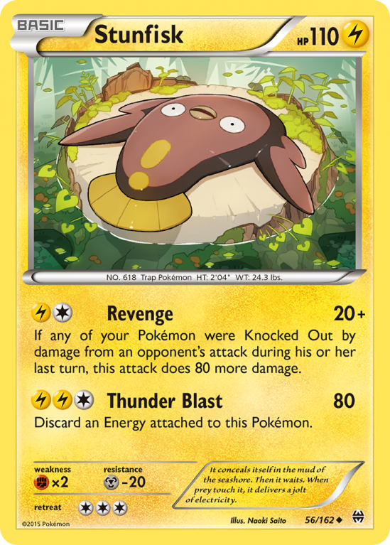 Stunfisk 56/162 XY BREAKthrough