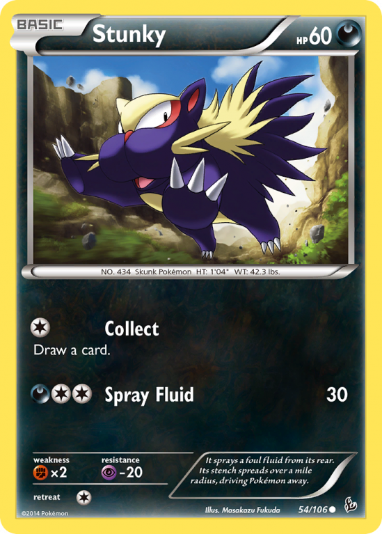 Stunky 54/106 XY Flashfire