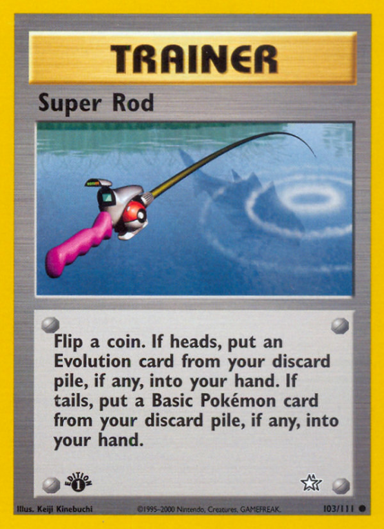 Super Rod 103/111 Neo Neo Genesis
