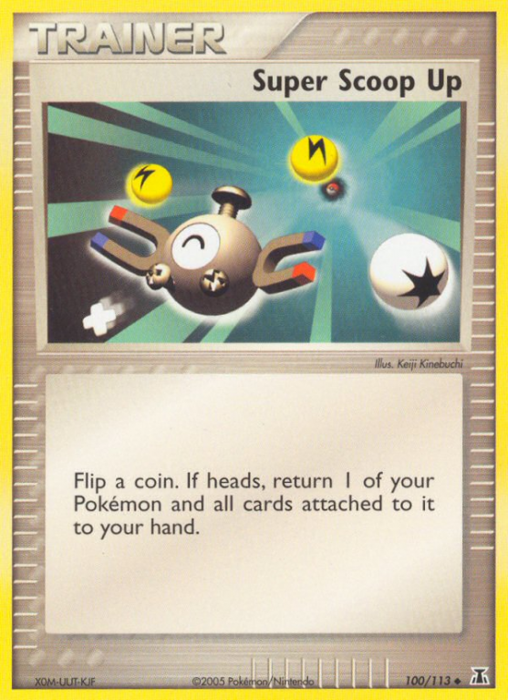 Super Scoop Up 100/113 EX Delta Species
