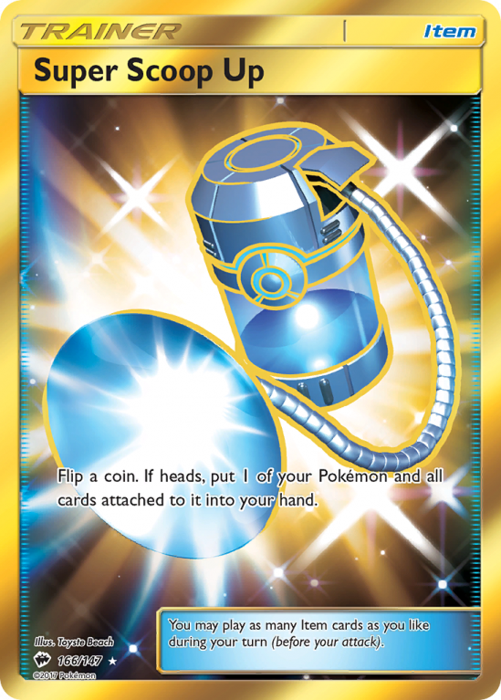 Super Scoop Up 166/147 Sun & Moon Burning Shadows