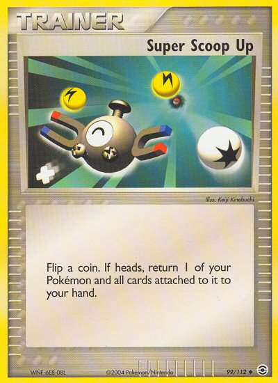 Super Scoop Up 99/112 EX FireRed & LeafGreen