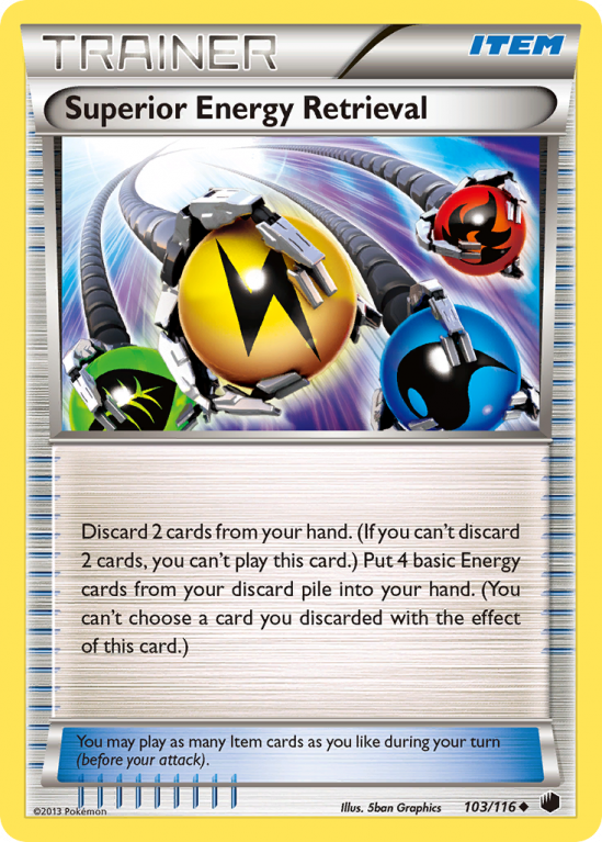 Superior Energy Retrieval 103/116 Black & White Plasma Freeze