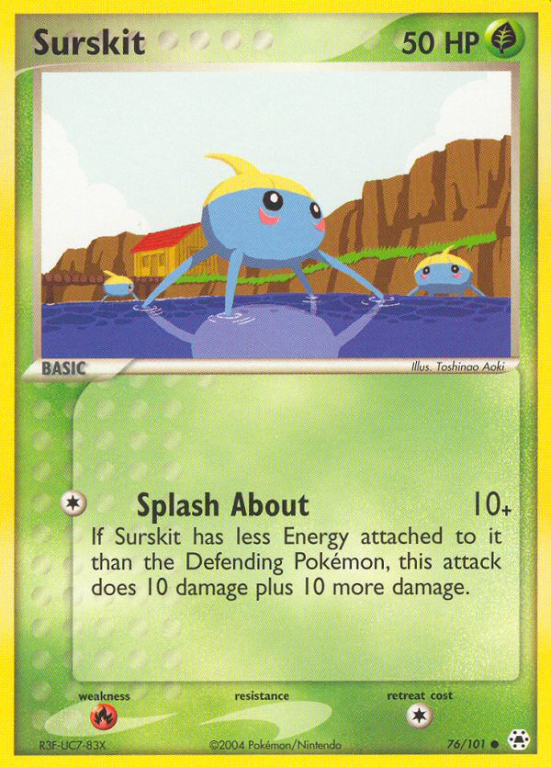 Surskit 76/101 EX Hidden Legends