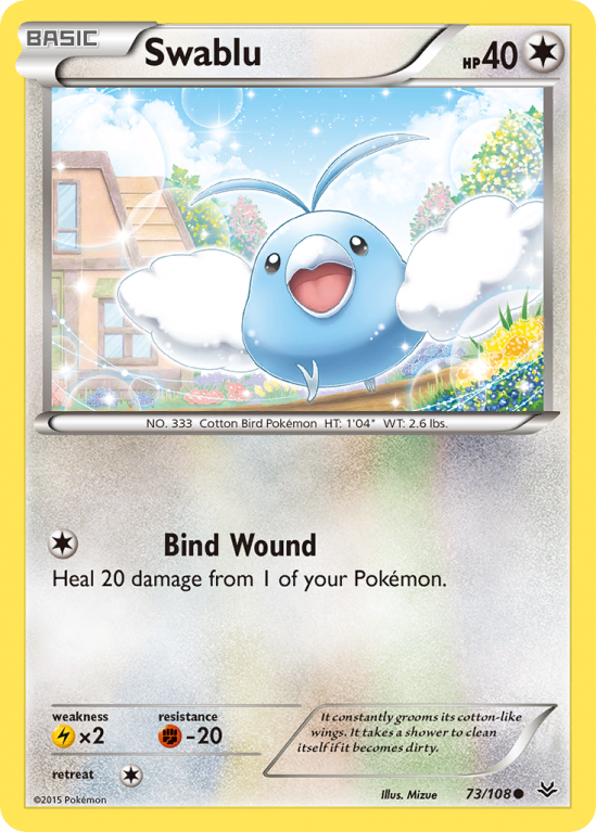 Swablu 73/108 XY Roaring Skies