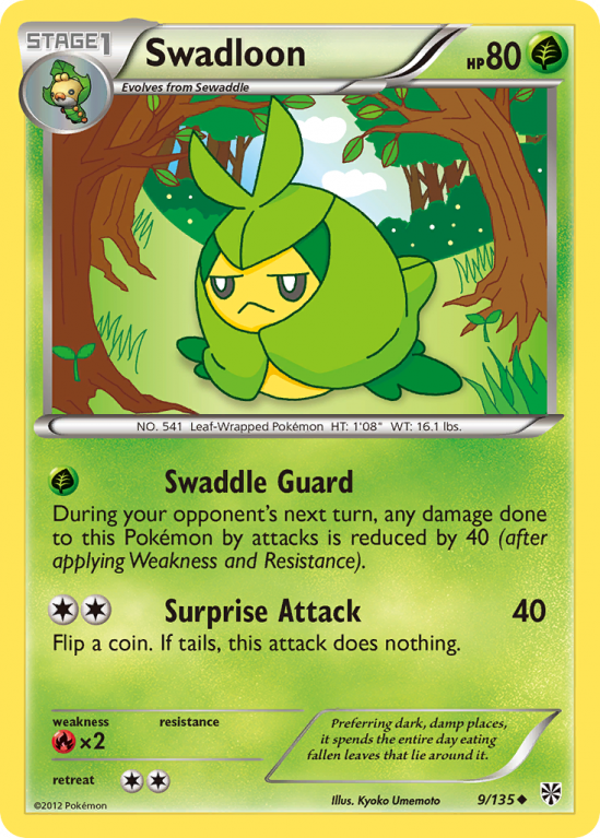 Swadloon 9/135 Black & White Plasma Storm