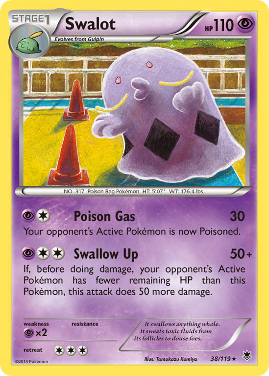 Swalot 38/119 XY Phantom Forces