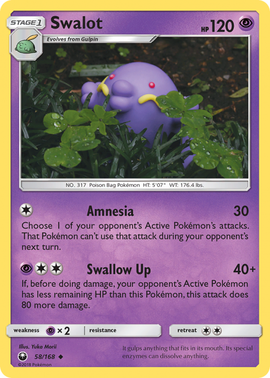 Swalot 58/168 Sun & Moon Celestial Storm