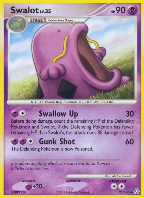 Swalot 72/146 Diamond & Pearl Legends Awakened
