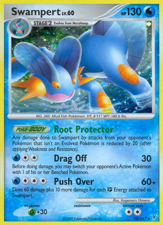 Swampert 12/147 Platinum Supreme Victors