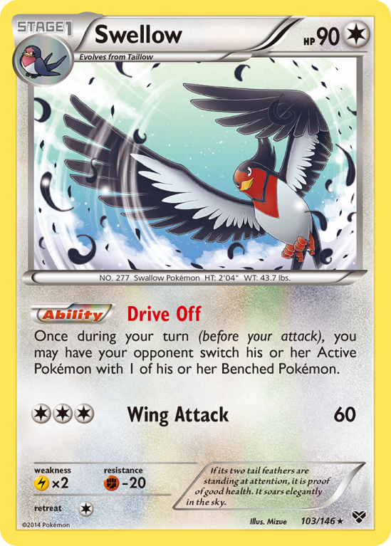 Swellow 103/146 XY XY
