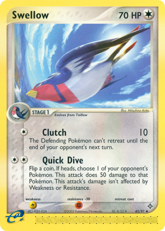 Swellow 45/97 EX Dragon