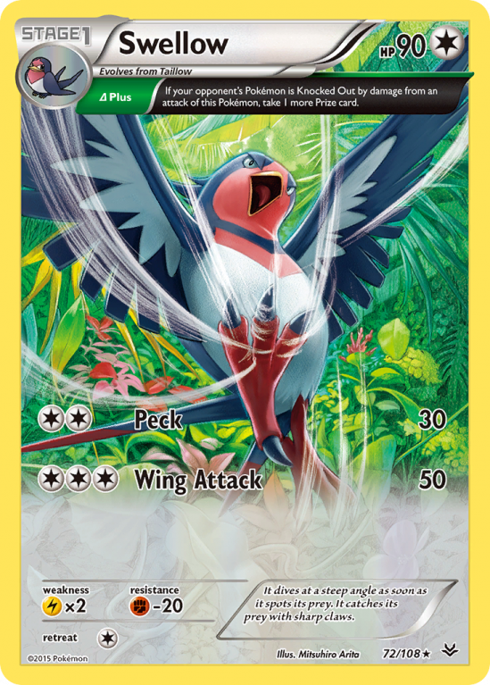 Swellow 72/108 XY Roaring Skies