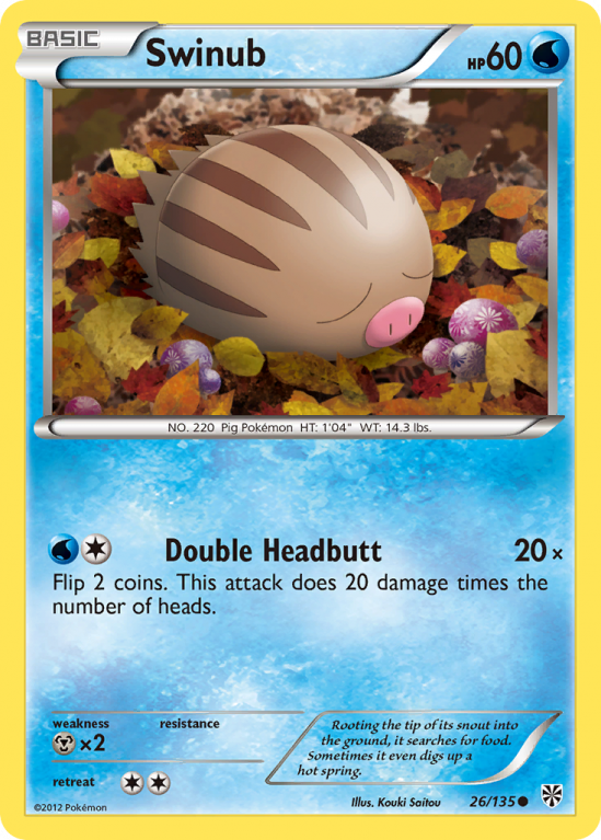 Swinub 26/135 Black & White Plasma Storm